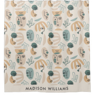 Personalised Name Shower Curtain