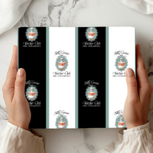 Personalised Name Silly Goose Teacher Club Wrapping Paper