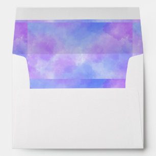 Personalised Name Simple Modern White Wedding  Envelope