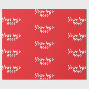 Personalised Name Simple stylish Your logo here Wrapping Paper