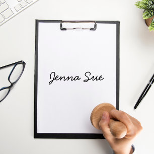 Personalised Name Stamp Self Inking Signature