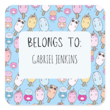 Personalised Name Stickers