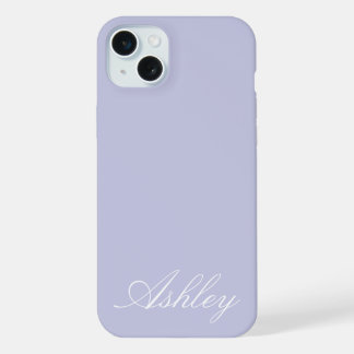 Personalised Name Stylish Modern Elegant Minimal iPhone 15 Plus Case