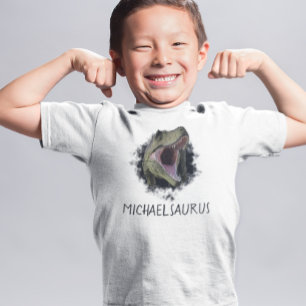 Personalised name T-Rex Tyrannosaurus T-Shirt