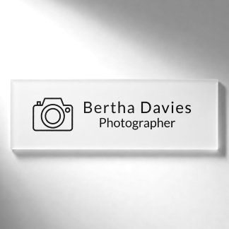 Personalised Name Tag Badge,Name Plate Tag,Badge