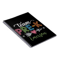 Personalised Name Team Pre-K PreSchool Teacher
