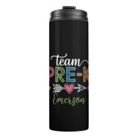 Personalised Name Team Pre-K PreSchool Teacher