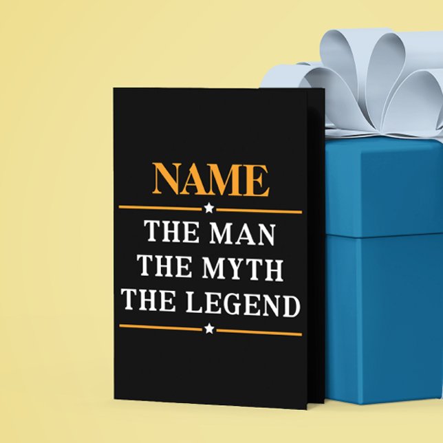 Personalised Name The Man The Myth The Legend (Creator Uploaded)