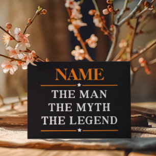 Personalised Name The Man The Myth The Legend