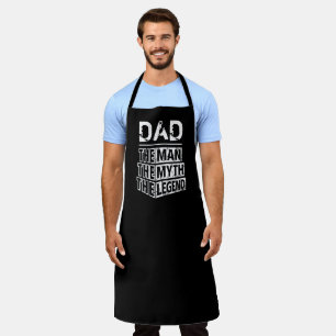 Personalised Name The Man The Myth The Legend Apron