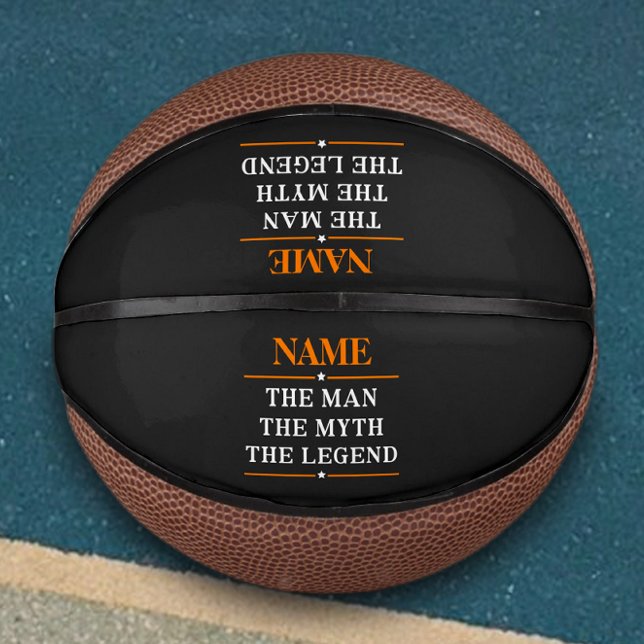 Personalised Name The Man The Myth The Legend Basketball (Creator Uploaded)
