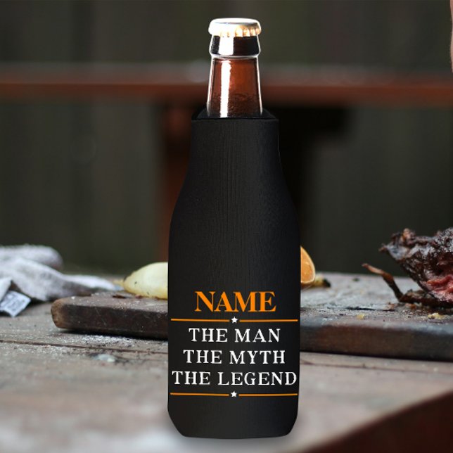 Personalised Name The Man The Myth The Legend Bottle Cooler (Creator Uploaded)