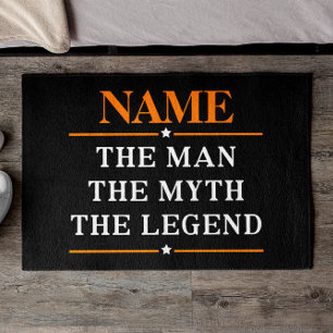 Personalised Name The Man The Myth The Legend Doormat