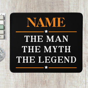 Personalised Name The Man The Myth The Legend Mouse Pad