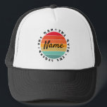 Personalised Name The Man The Myth The Legend  Trucker Hat<br><div class="desc">Personalised Custom Name The Man The Myth The Legend  Husband Father Brother Uncle Dad Gift</div>