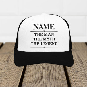 Personalised Name The Man The Myth The Legend Trucker Hat