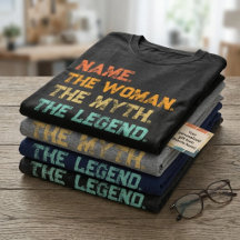 Personalised Name The Woman The Myth The Legend