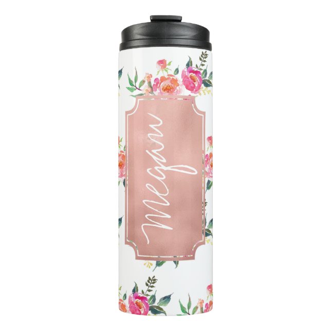 personalised name thermal tumbler (Front)