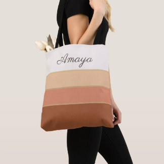 Personalised Name Tote – Feminine Signature Style Bag