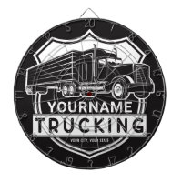 Personalised NAME Trucking Big Rig Semi Trucker