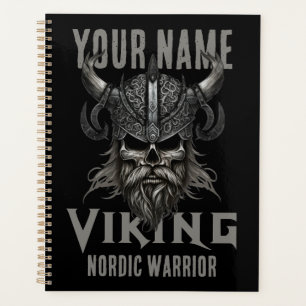 Personalised NAME Viking Warrior Heritage Planner