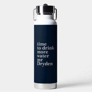 Personalised name  water bottle