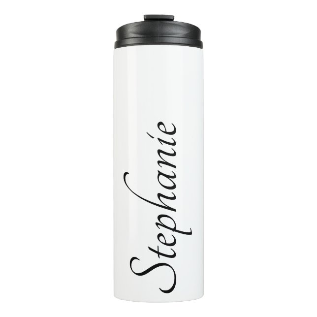 Personalised Name Wedding Gift  Thermal Tumbler (Front)