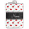 Personalised name white cherry pattern