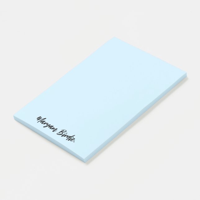 Personalised Name with Sticky Post-it Notes (Angled)