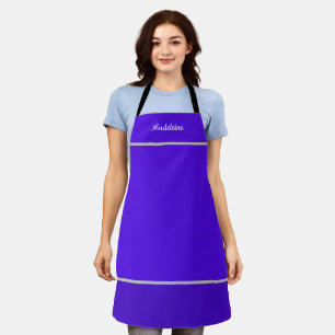 Personalised Named Purple Apron