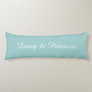 Personalised Names Couple Body Cushion