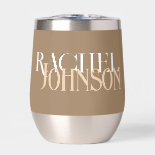 Personalised Names Stylish beige