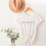 Personalised Nana Grandma T-Shirt<br><div class="desc">We are always adding new designs daily!</div>