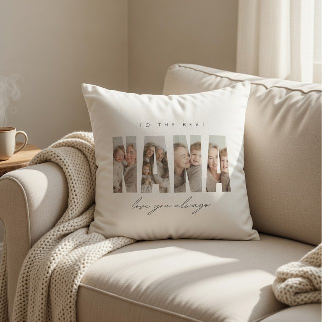 Personalised NANA Photo Custom Cushion (Creator Uploaded)