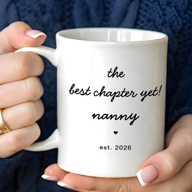 Personalised Nanny Mug Best Chapter Yet (Creator Uploaded)
