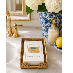 Personalised Nantucket Basket Napkin