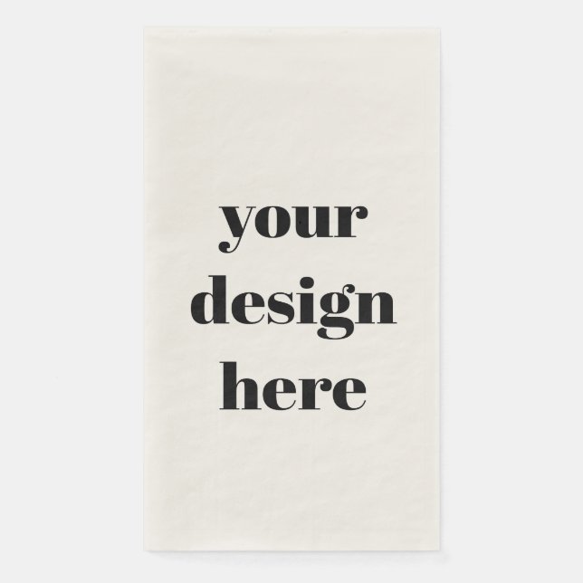 Personalised  napkin (Front)