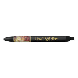 Personalised Nativity Gift UNDER $5 - Jesus Angels Black Ink Pen