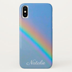 Personalised natural real rainbow Case-Mate iPhone case