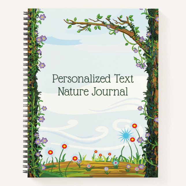 Personalised nature Journal (Front)