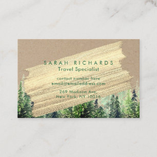 Personalised Nature Landscape Business Cards