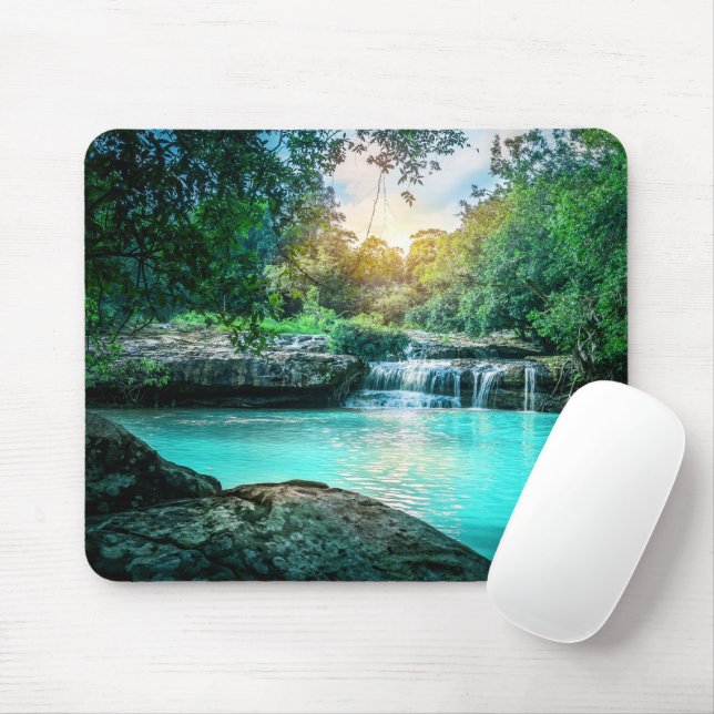 Personalised Nature Photo Modern  Mouse Pad (With Mouse)
