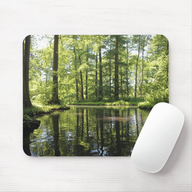 Personalised Nature Photo Modern  Mouse Pad (With Mouse)