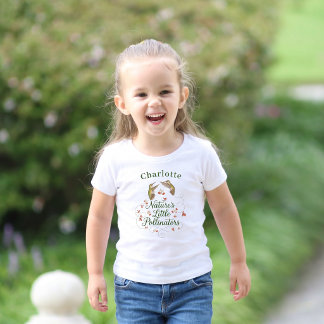 Personalised Nature's Little Pollinators Tee