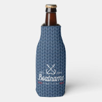 Personalised Nautical Boat Name Winter Wool