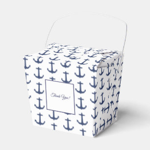Personalised Nautical Theme Party Favour Box