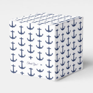 Personalised Nautical Theme Party Favour Box