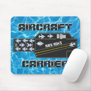Personalised Navy Now's Aircraft Carrier Striker Mouse Pad