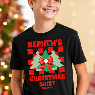 Personalised Nephew's Christmas Shirt