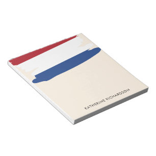 Personalised Netherlands Flag Patriotic Notepad